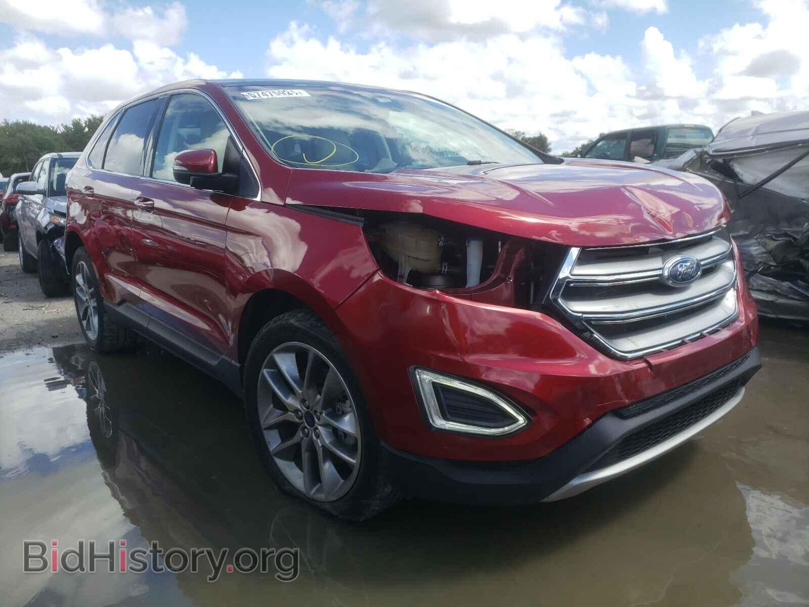 Фотография 2FMPK3K82HBB08512 - FORD EDGE 2017
