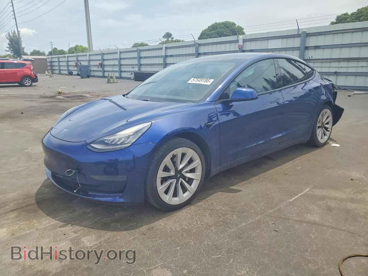 Photo 5YJ3E1EA1MF849910 - TESLA MODEL 3 2021