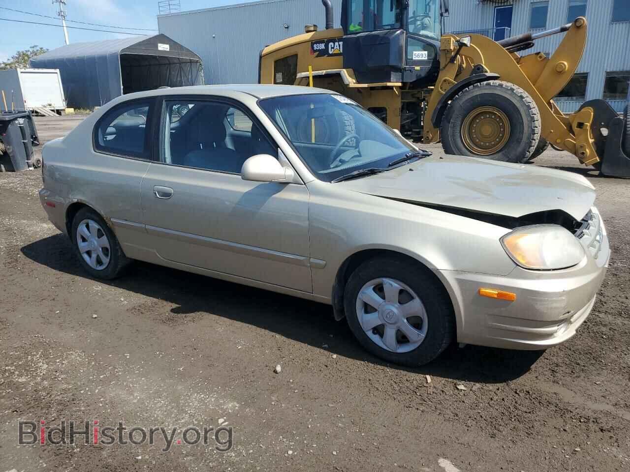 2006 HYUNDAI ACCENT - VIN: KMHCG35C76U357654 - Фото 4