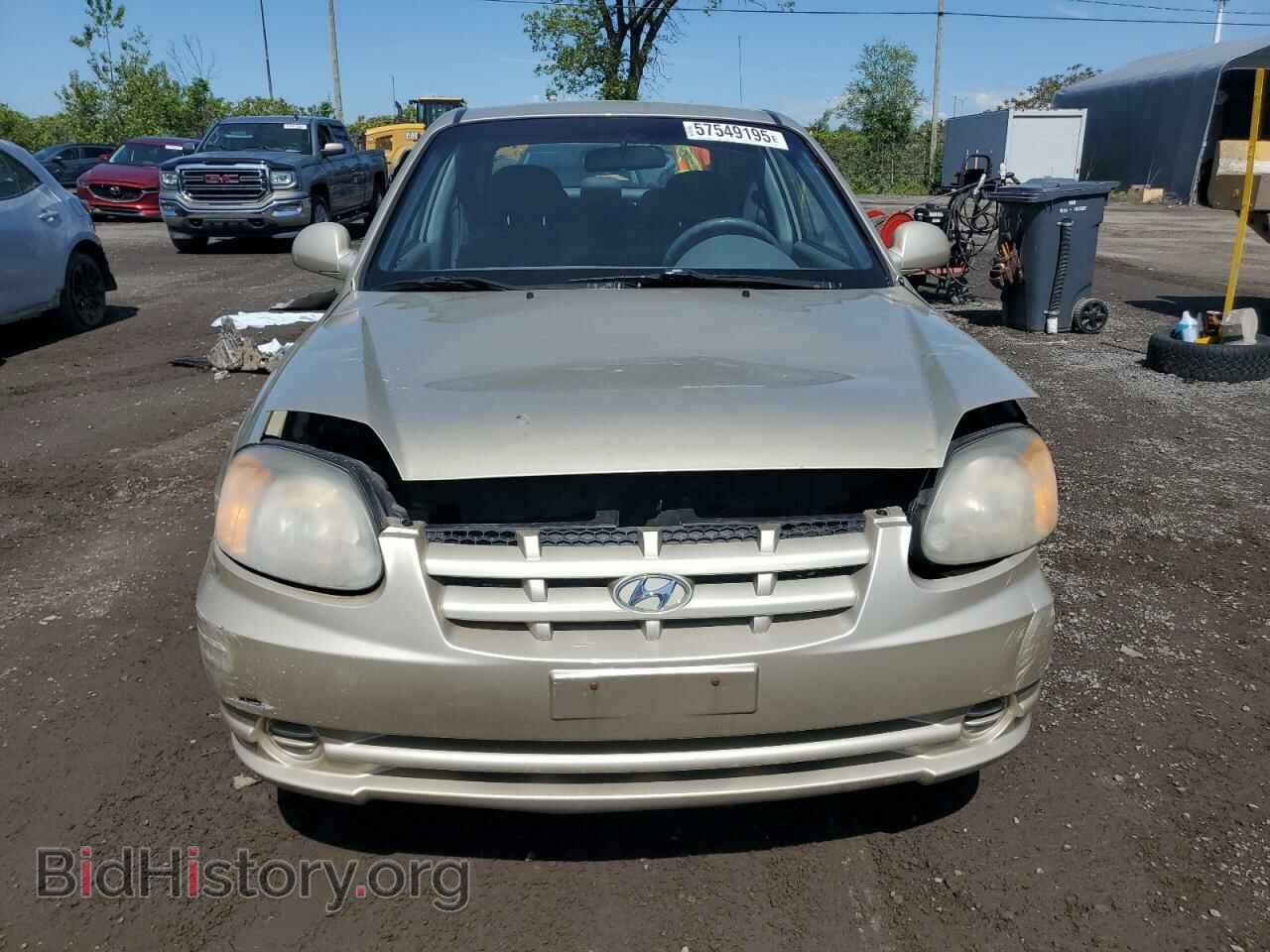 2006 HYUNDAI ACCENT - VIN: KMHCG35C76U357654 - Фото 5