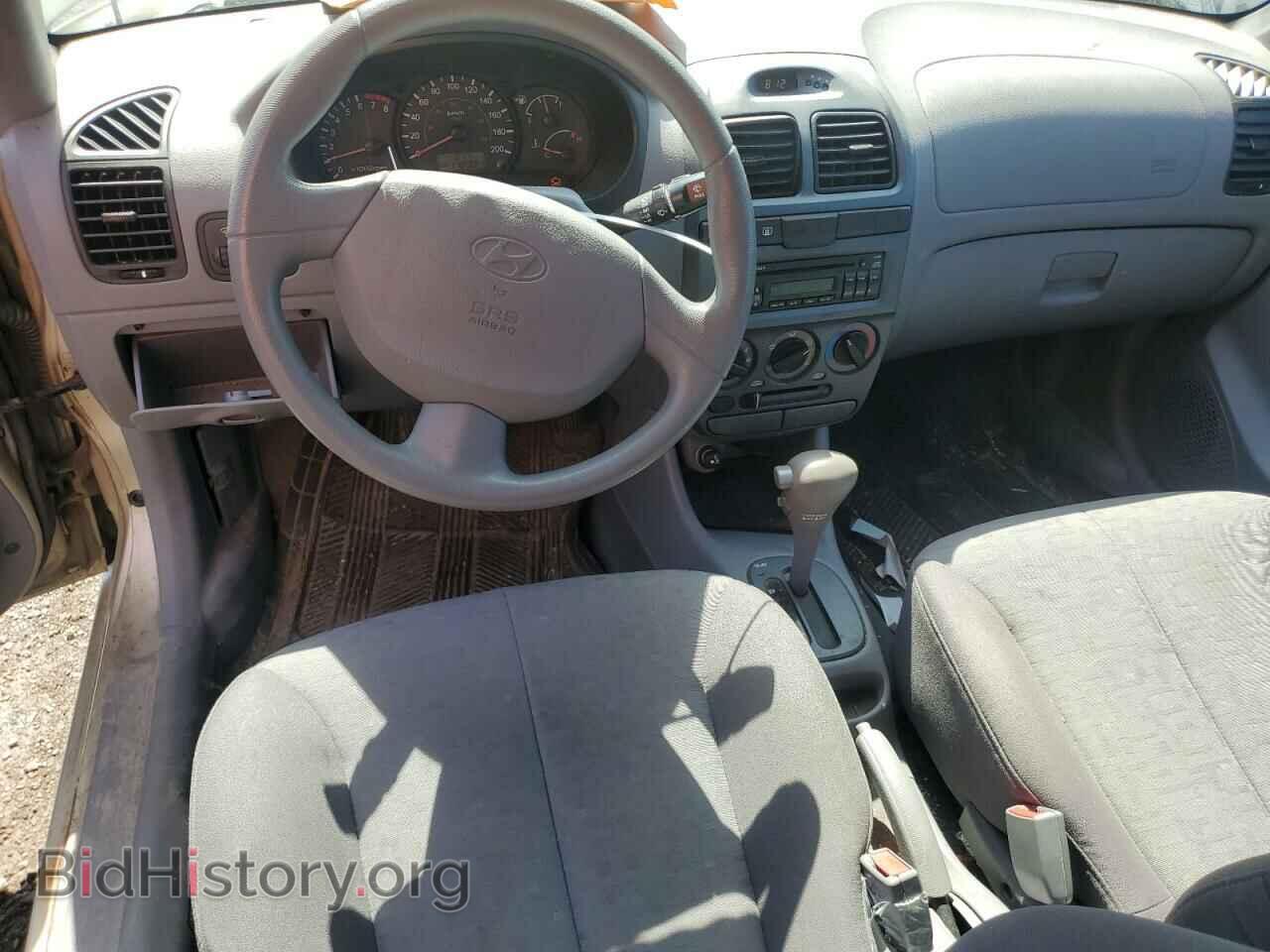 2006 HYUNDAI ACCENT - VIN: KMHCG35C76U357654 - Фото 8