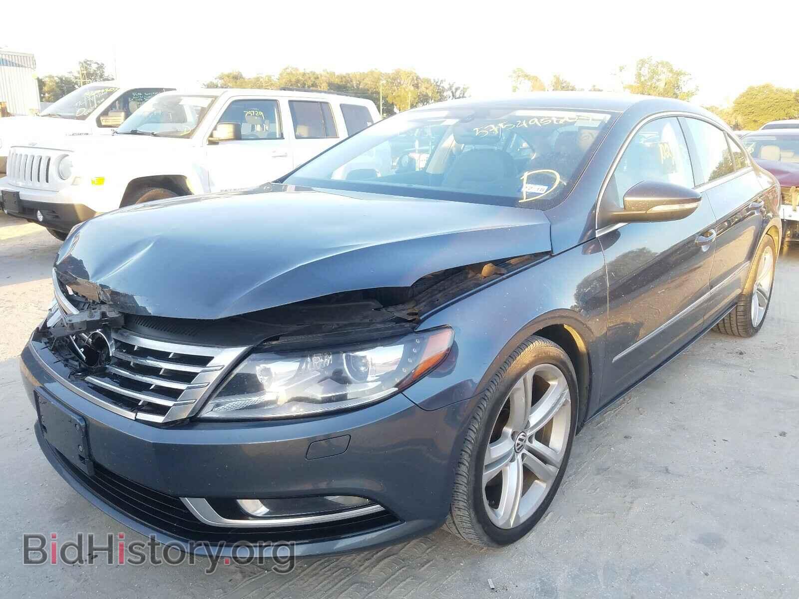 2013 VOLKSWAGEN CC - VIN: WVWBN7AN4DE505576 - Фото 2