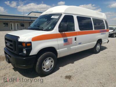 2012 Ford ALL MODELS E250 Van, white — VIN 1FTNS2EW4CDA86676, Copart