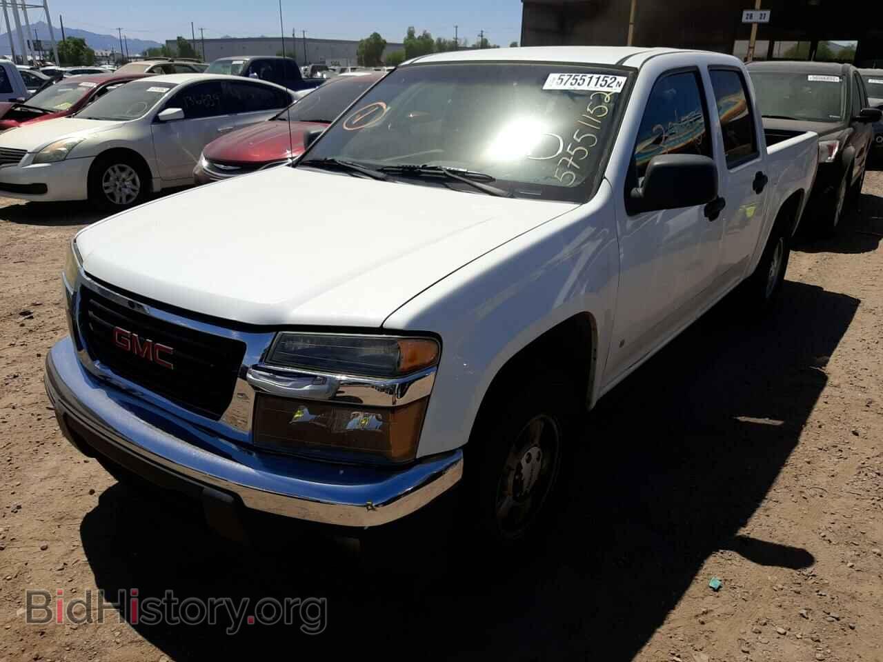 2007 GMC CANYON - VIN: 1GTCS13E378160857 - Фото 2
