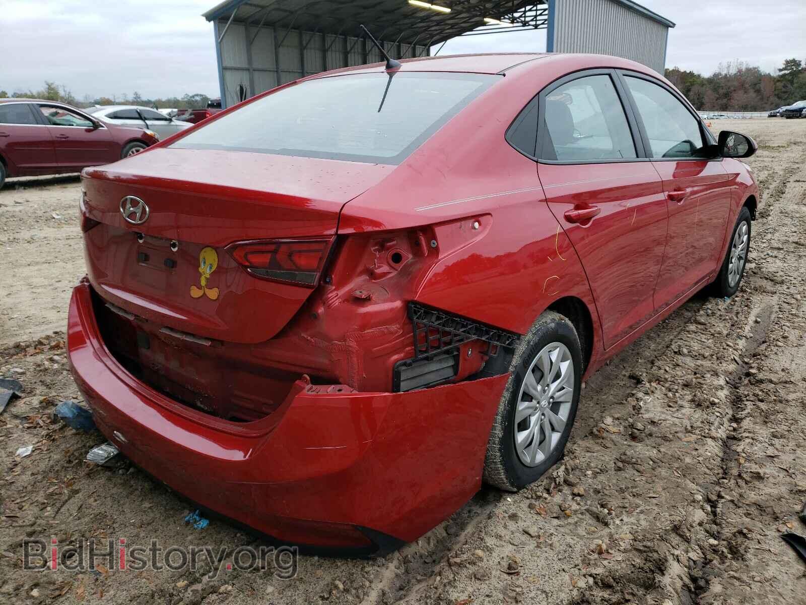 2019 HYUNDAI ACCENT - VIN: 3KPC24A32KE044826 - Фото 4