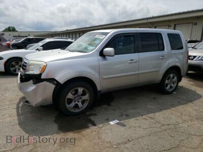 2013 Honda PILOT EXL, серебристый — VIN 5FNYF4H55DB062056, Copart