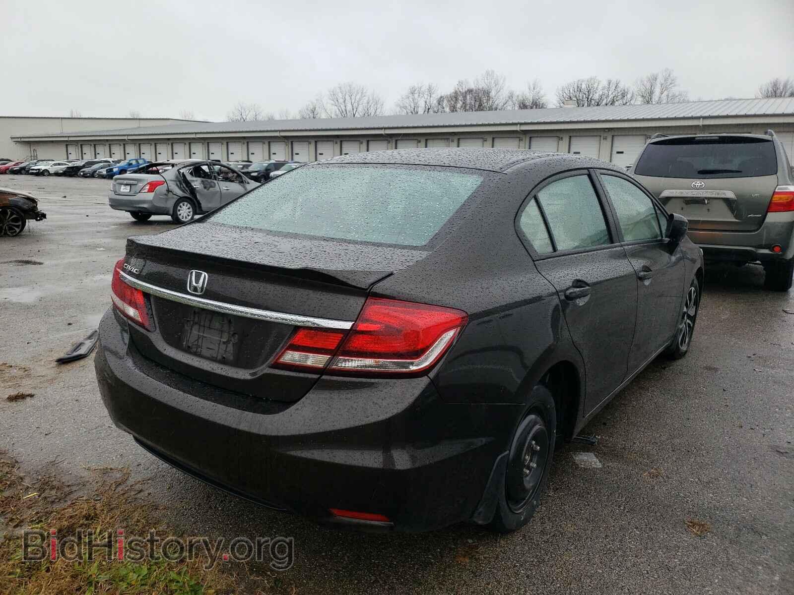 2014 HONDA CIVIC - VIN: 2HGFB2F84EH521546 - Фото 4