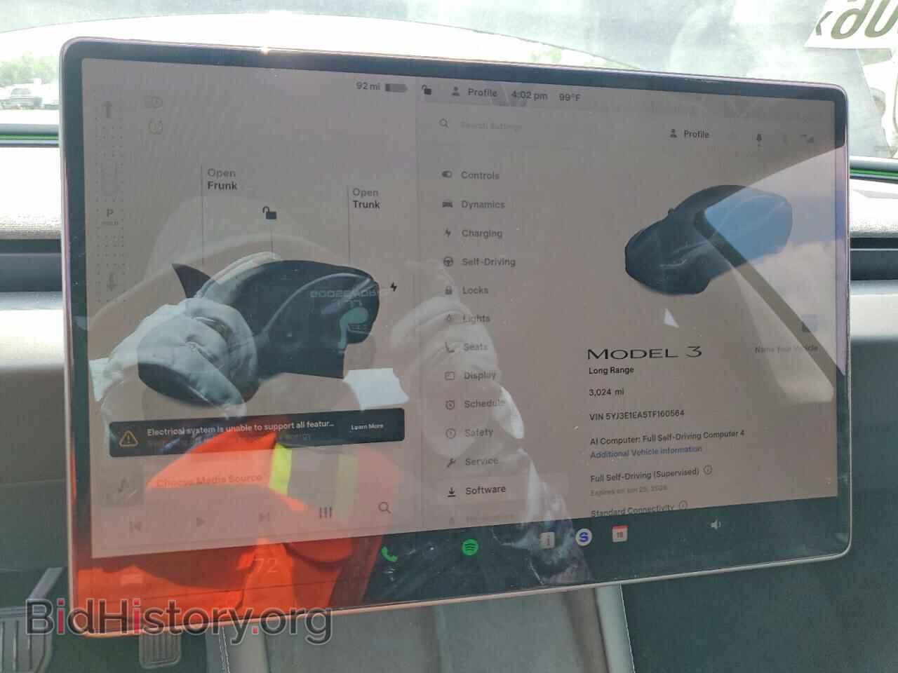 2026 TESLA MODEL 3 - VIN: 5YJ3E1EA5TF160564 - Photo 9
