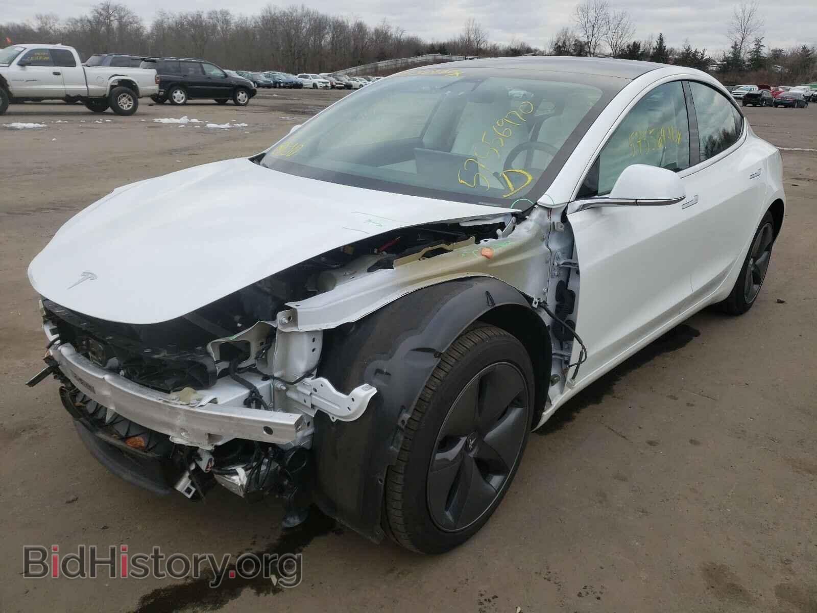 2019 TESLA MODEL 3 - VIN: 5YJ3E1EBXKF437247 - Фото 2