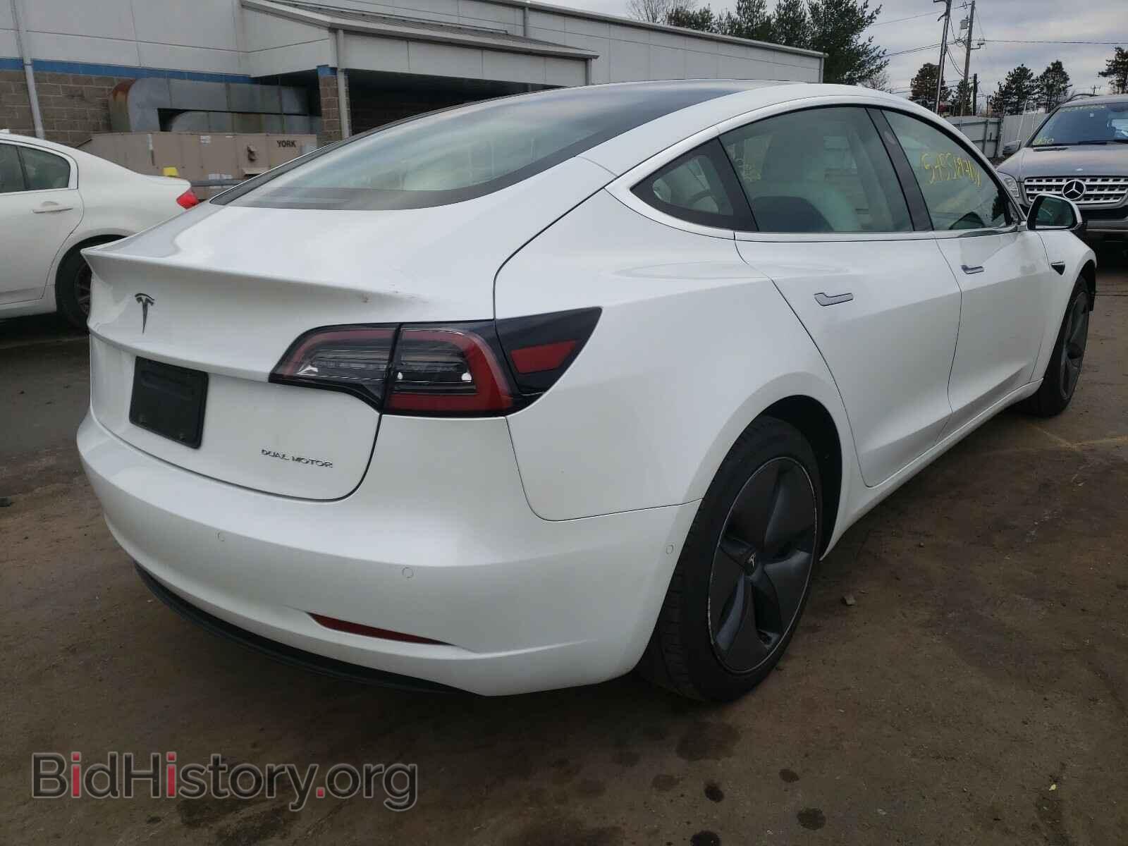2019 TESLA MODEL 3 - VIN: 5YJ3E1EBXKF437247 - Фото 4