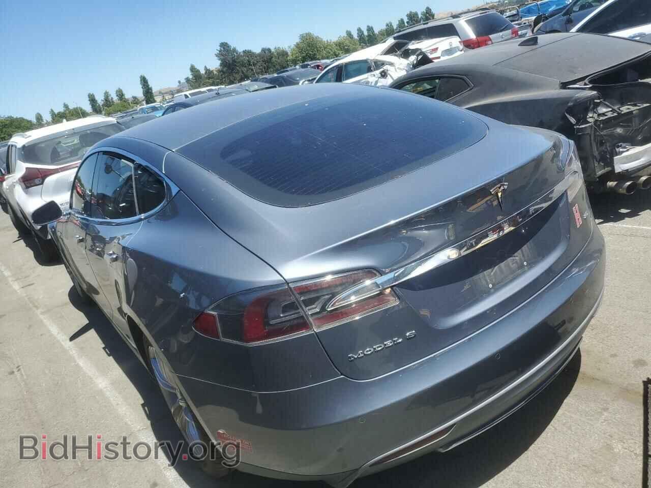 2014 TESLA MODEL S - VIN: 5YJSA1H11EFP36415 - Фото 2