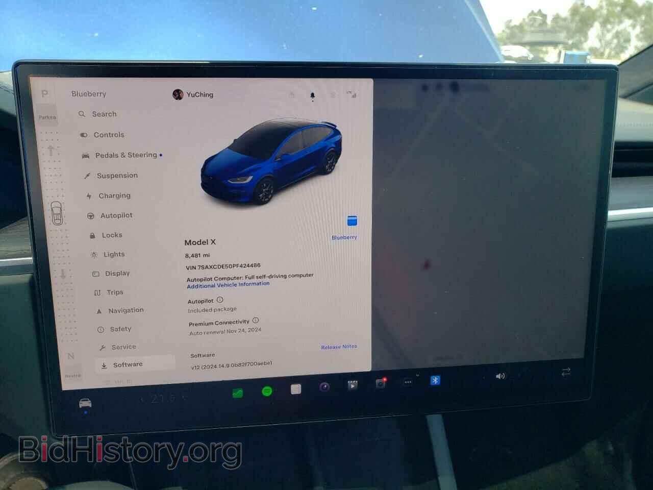 2023 TESLA MODEL X - VIN: 7SAXCDE50PF424486 - Photo 9