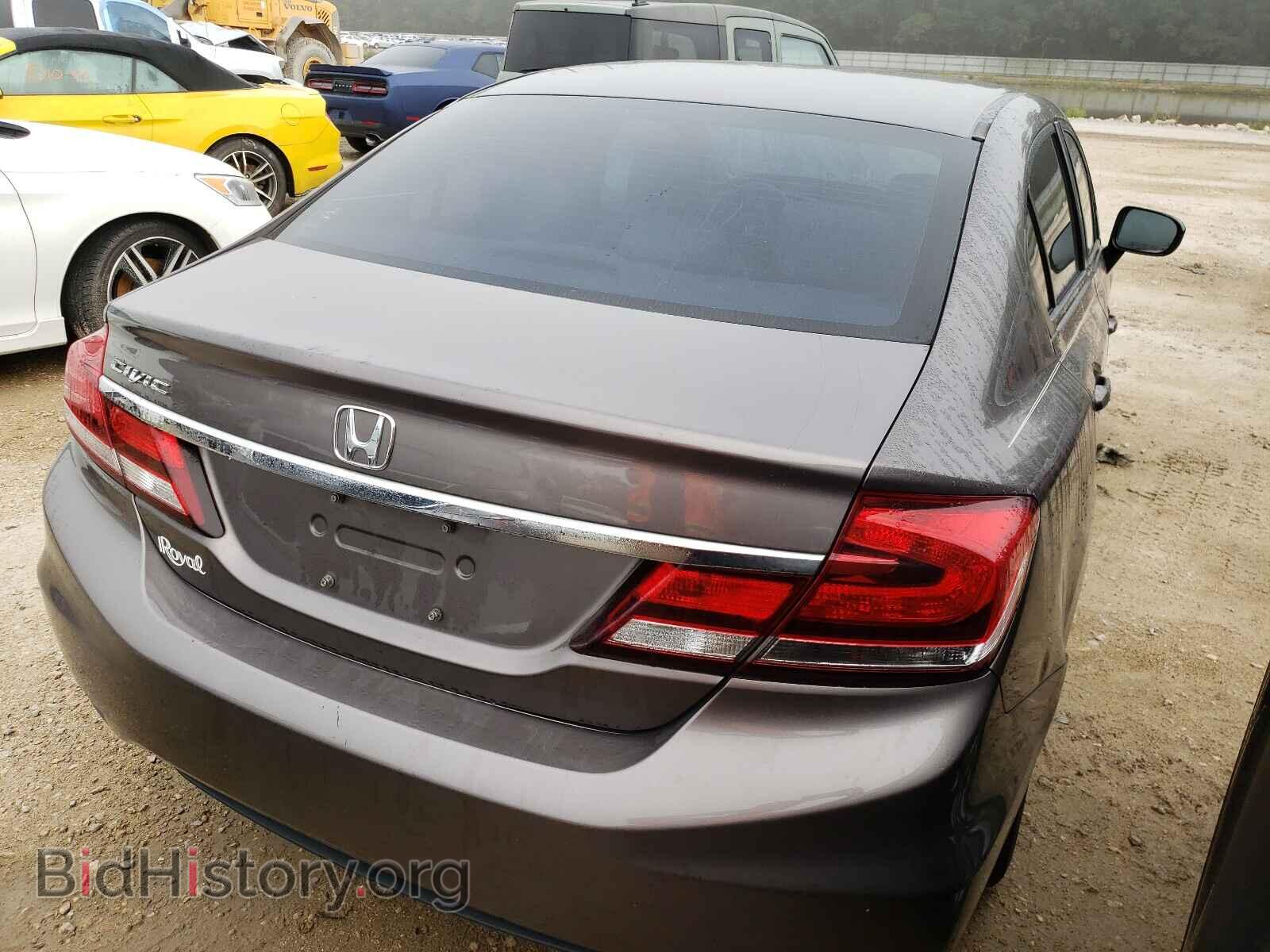 2015 HONDA CIVIC - VIN: 19XFB2F51FE000558 - Фото 4