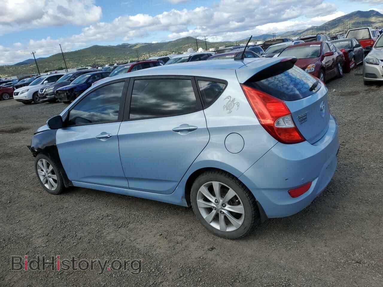 2013 HYUNDAI ACCENT - VIN: KMHCU5AE0DU066048 - Фото 2