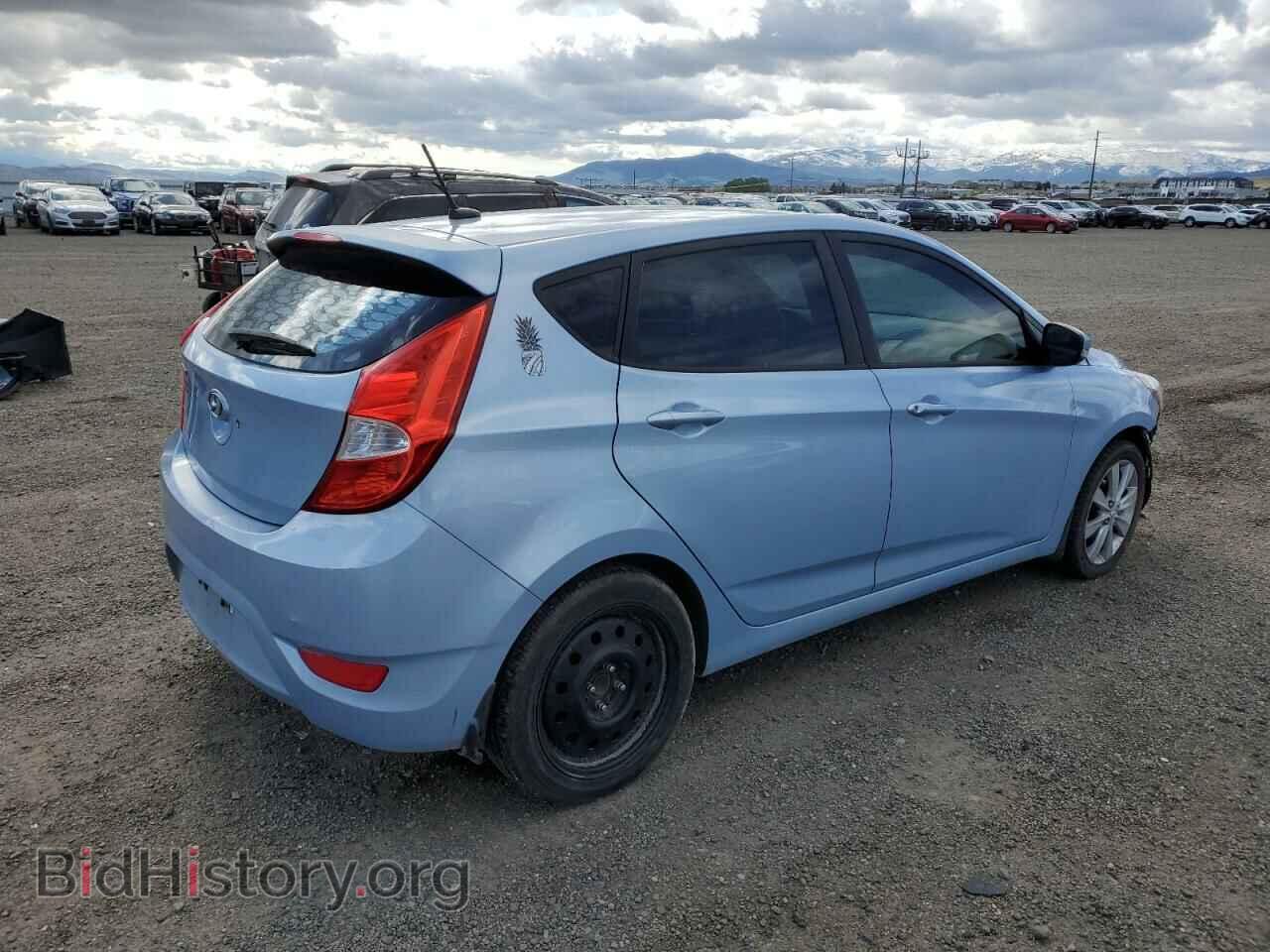 2013 HYUNDAI ACCENT - VIN: KMHCU5AE0DU066048 - Фото 3