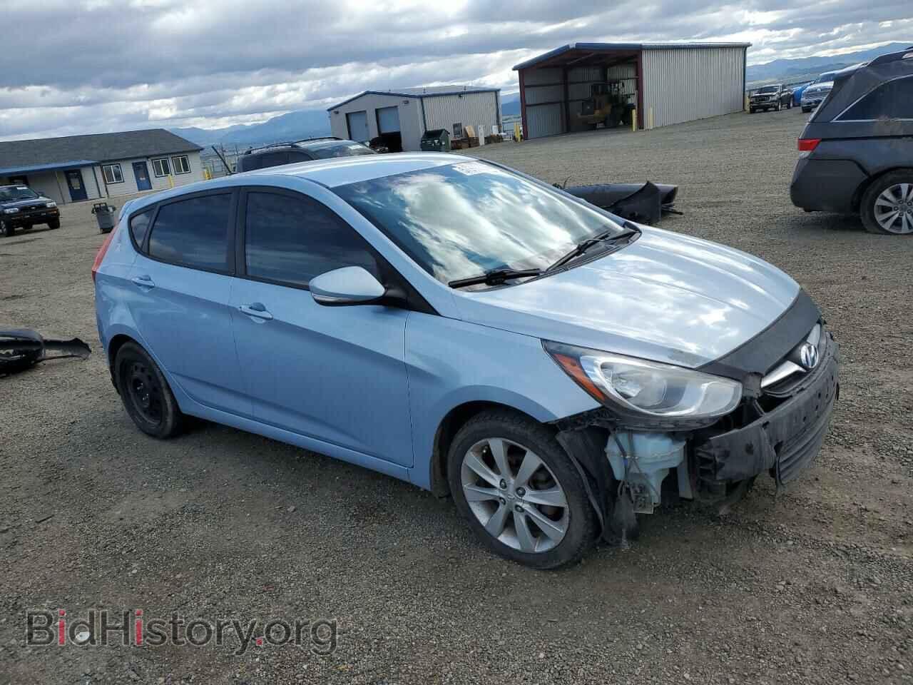 2013 HYUNDAI ACCENT - VIN: KMHCU5AE0DU066048 - Фото 4