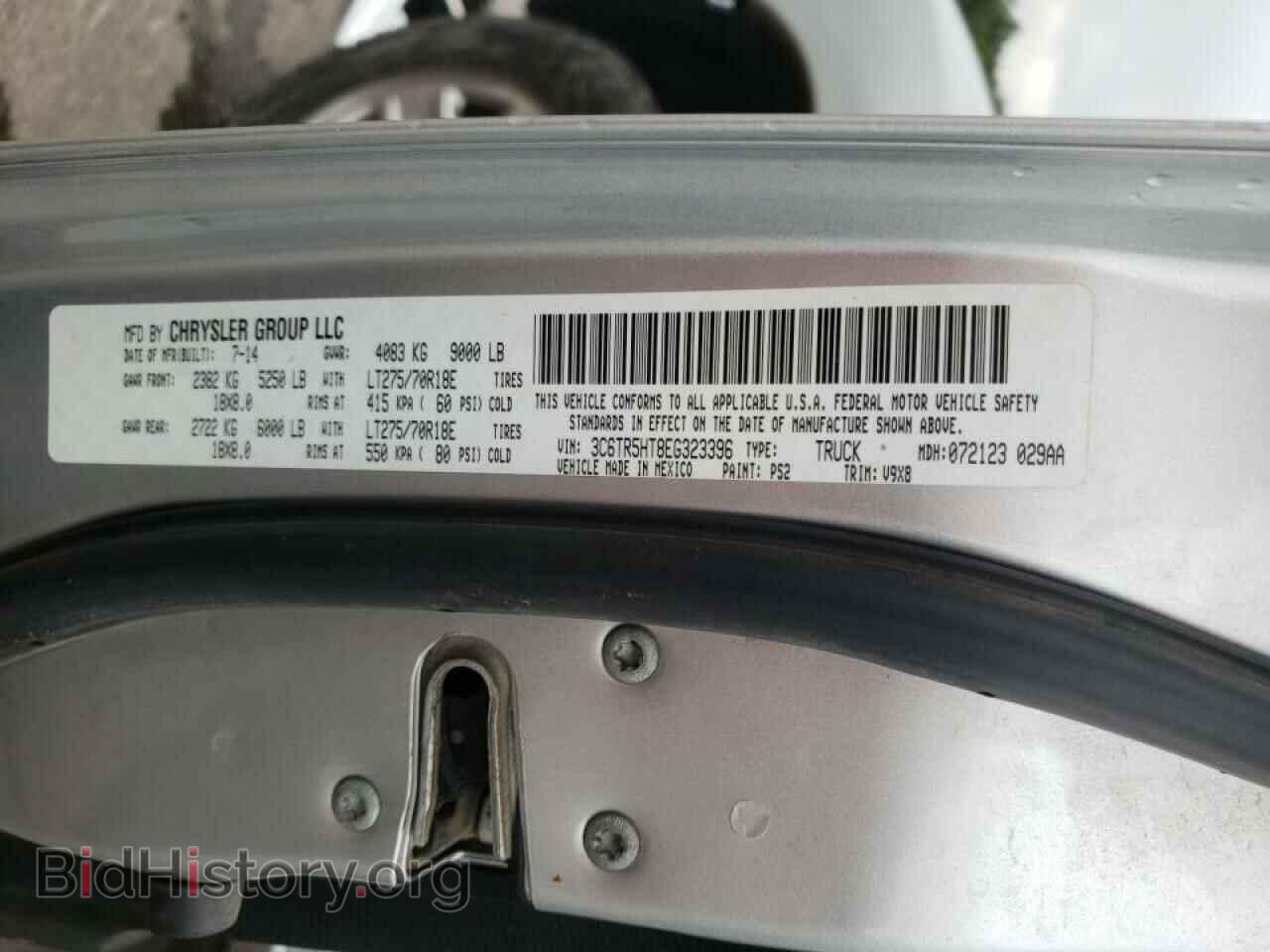 2014 RAM 2500 - VIN: 3C6TR5HT8EG323396 - Photo 10