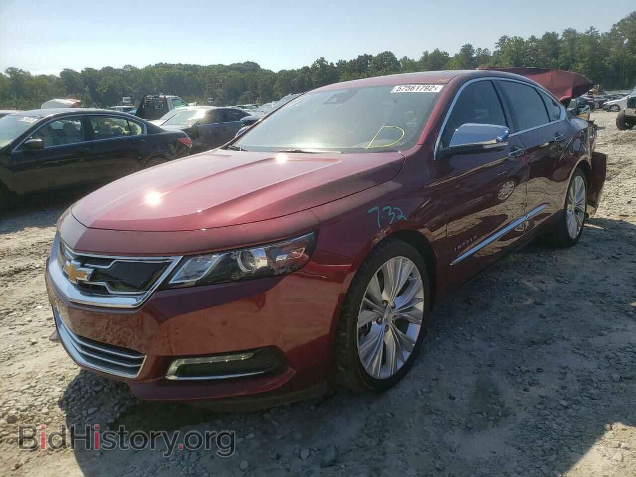 2016 CHEVROLET IMPALA - VIN: 2G1145S39G9167415 - Фото 2