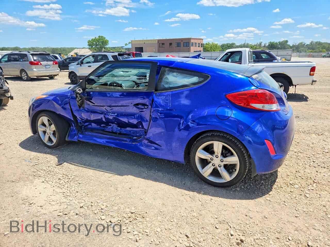2012 HYUNDAI VELOSTER - VIN: KMHTC6ADXCU049983 - Фото 2