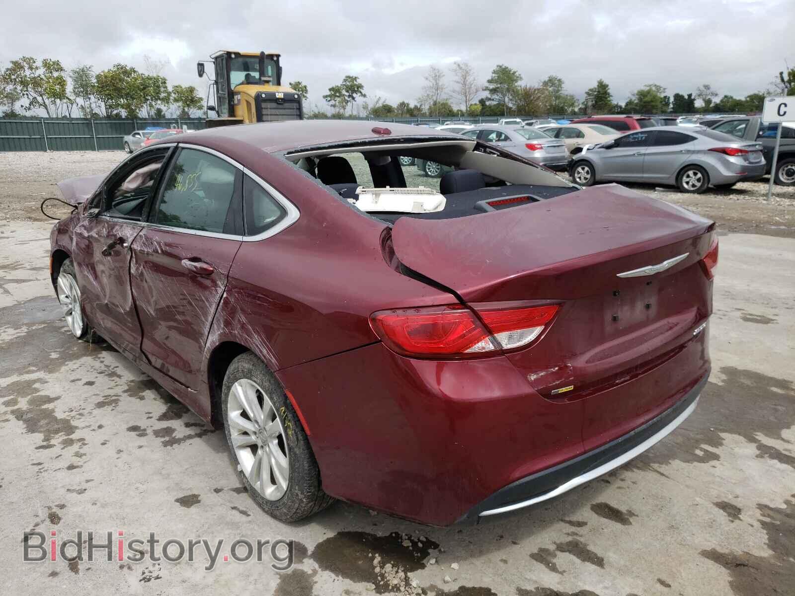 2016 CHRYSLER 200 - VIN: 1C3CCCAB6GN105679 - Фото 3