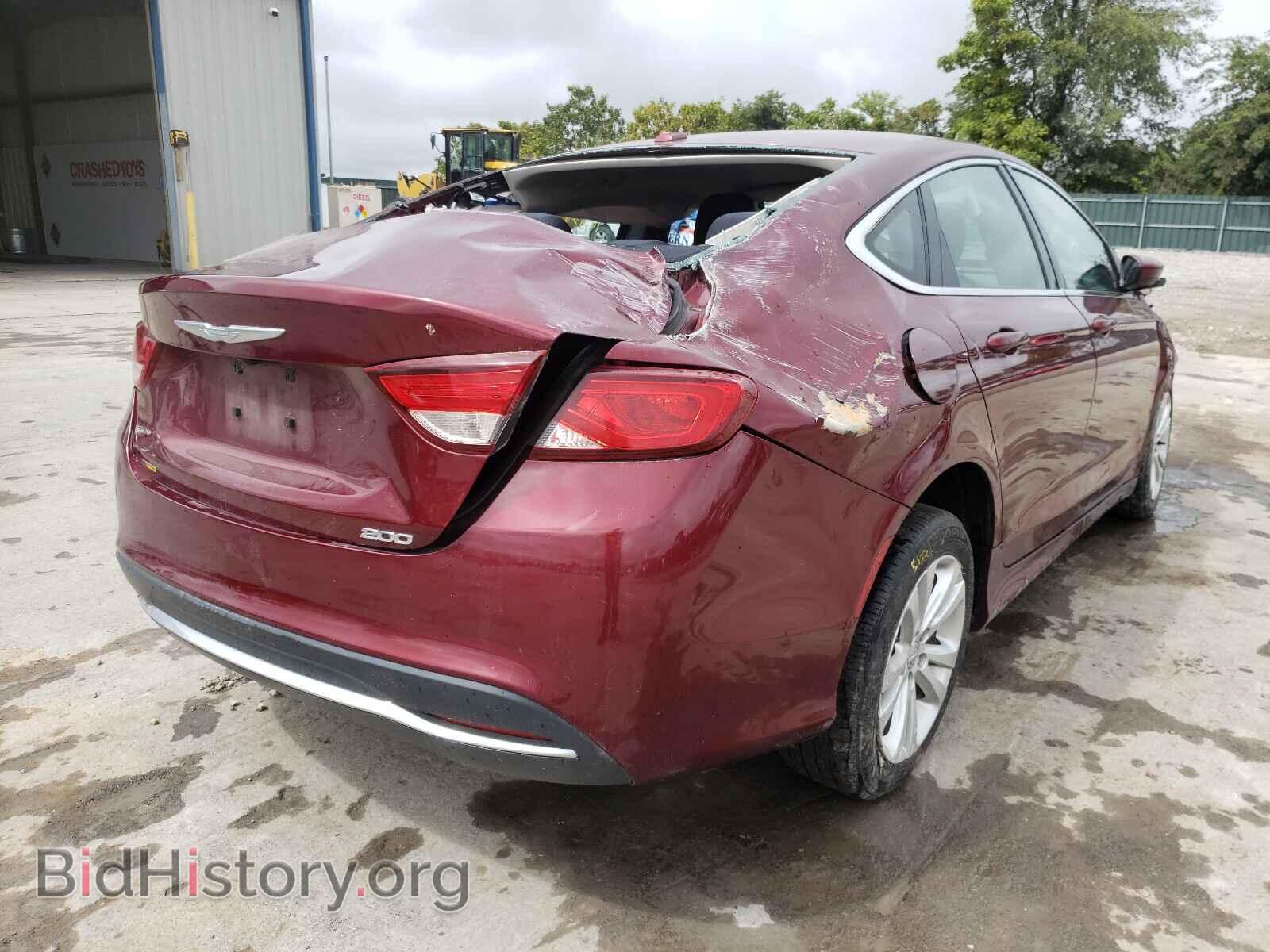 2016 CHRYSLER 200 - VIN: 1C3CCCAB6GN105679 - Фото 4