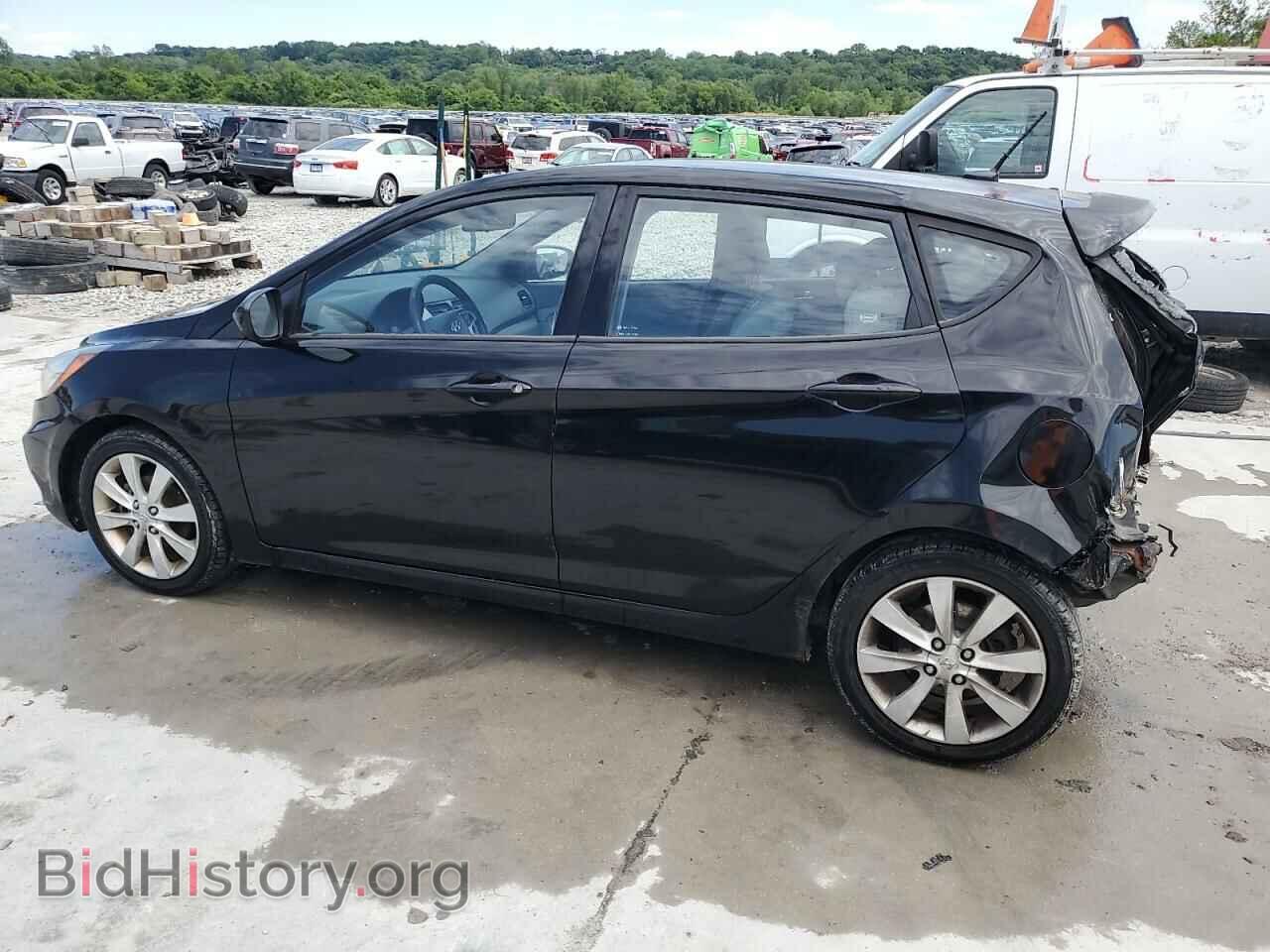 2012 HYUNDAI ACCENT - VIN: KMHCU5AEXCU017745 - Фото 2