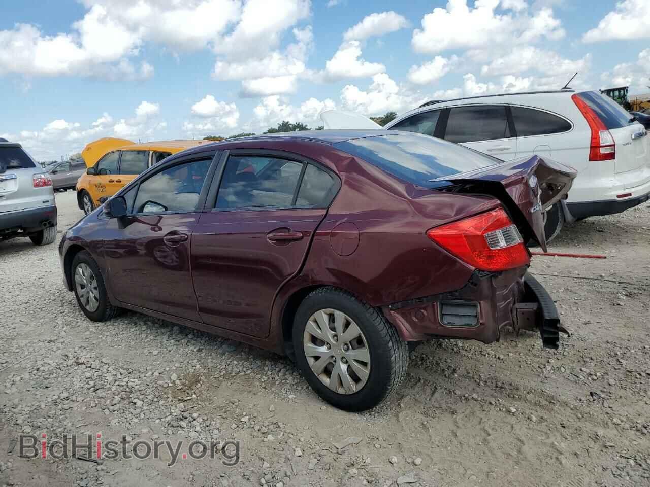 2012 HONDA CIVIC - VIN: 19XFB2F56CE091984 - Фото 2