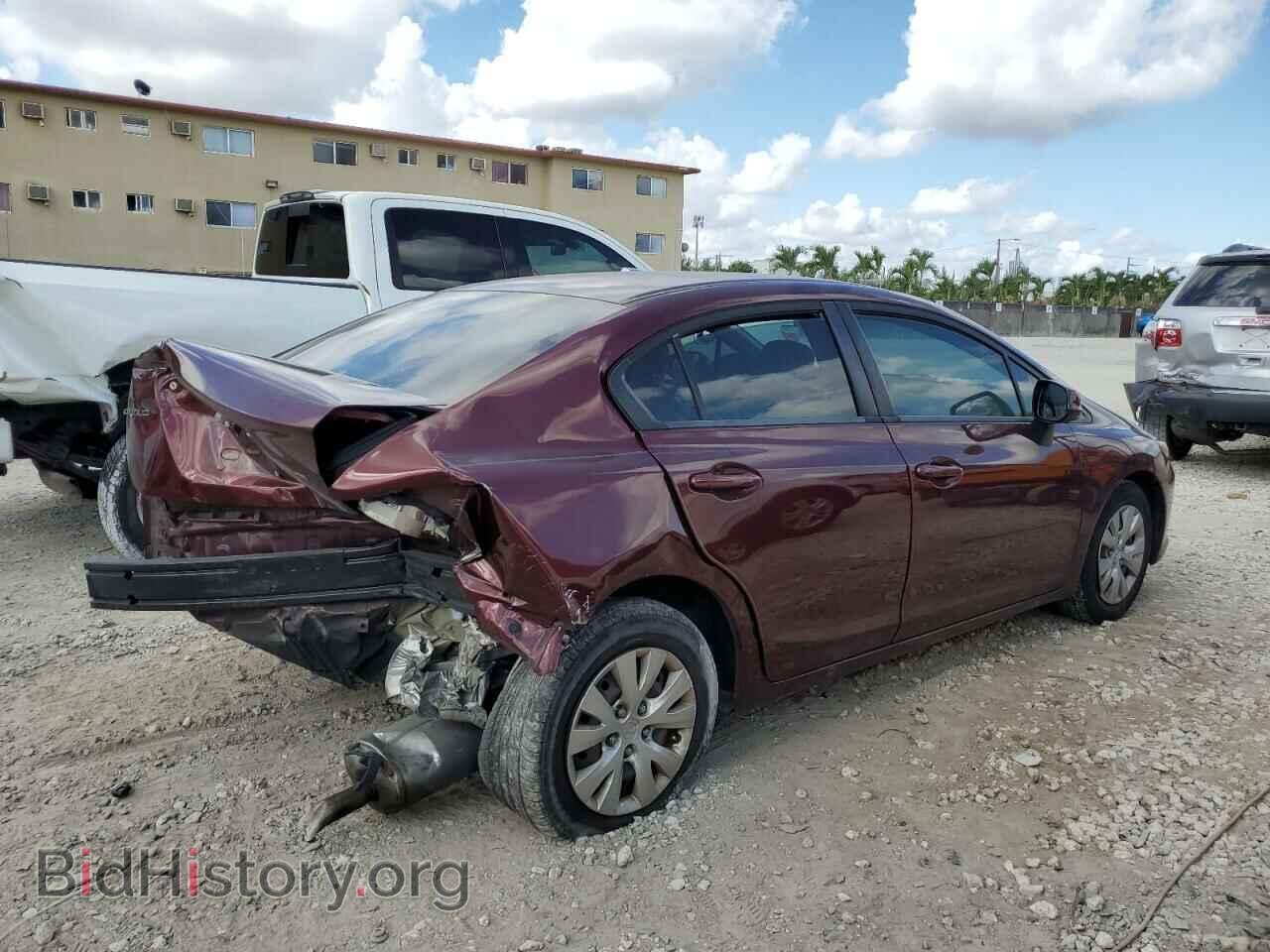 2012 HONDA CIVIC - VIN: 19XFB2F56CE091984 - Фото 3