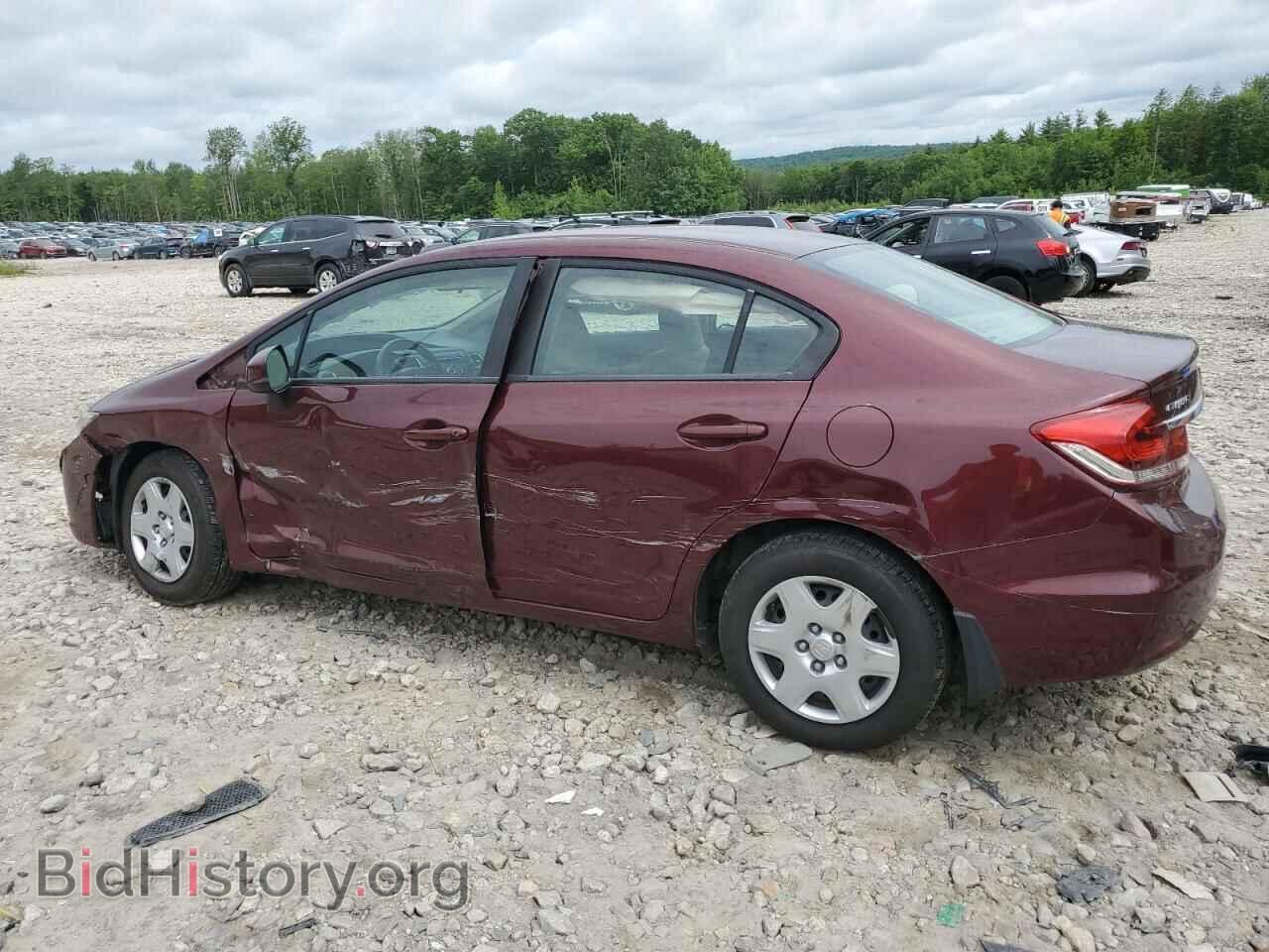 2013 HONDA CIVIC - VIN: 19XFB2F58DE274191 - Фото 2