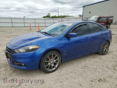 2013 Dodge DART SXT, blue — VIN 1C3CDFBA7DD343286, Copart