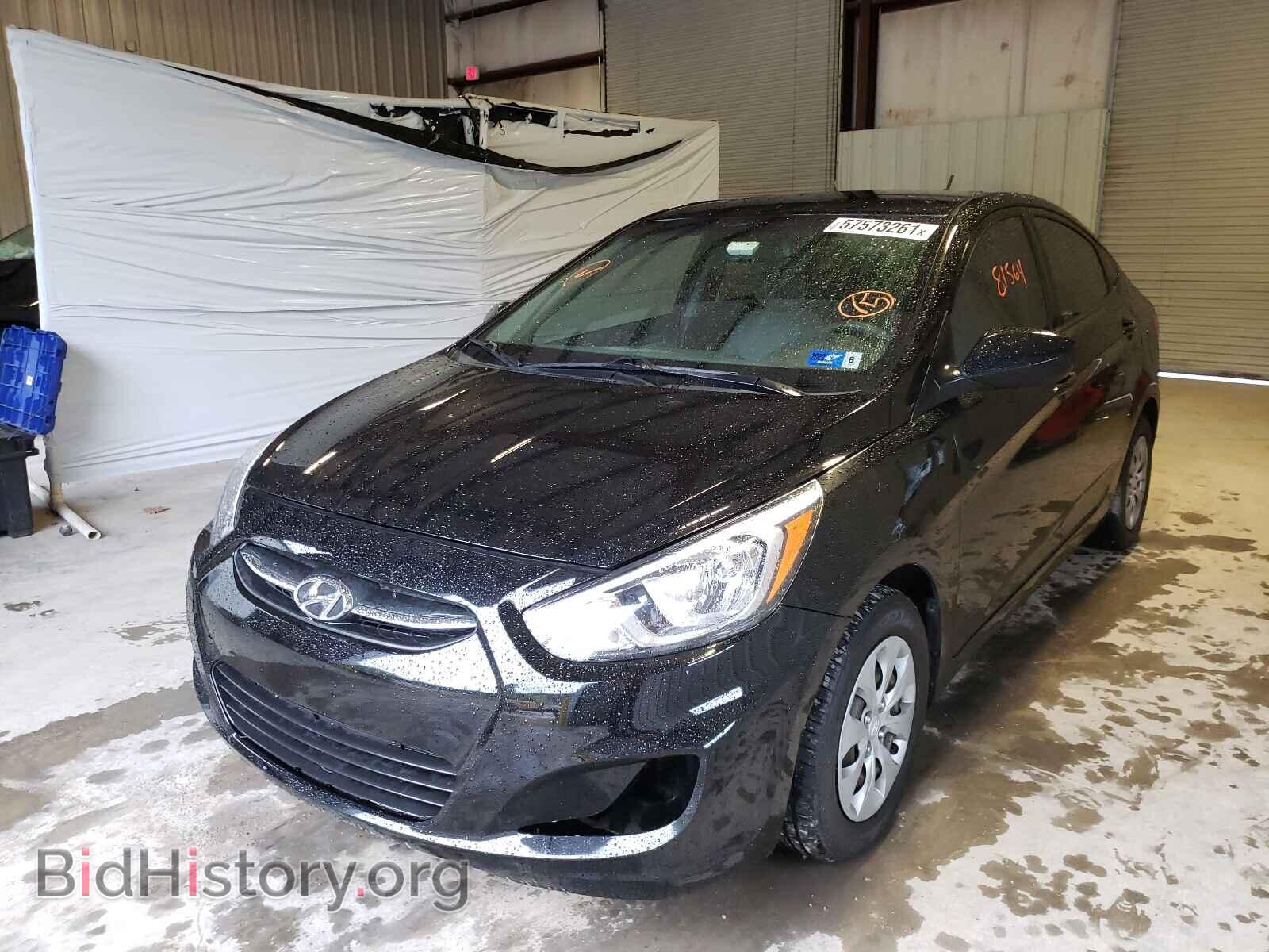 2016 HYUNDAI ACCENT - VIN: KMHCT4AE5GU950407 - Фото 2