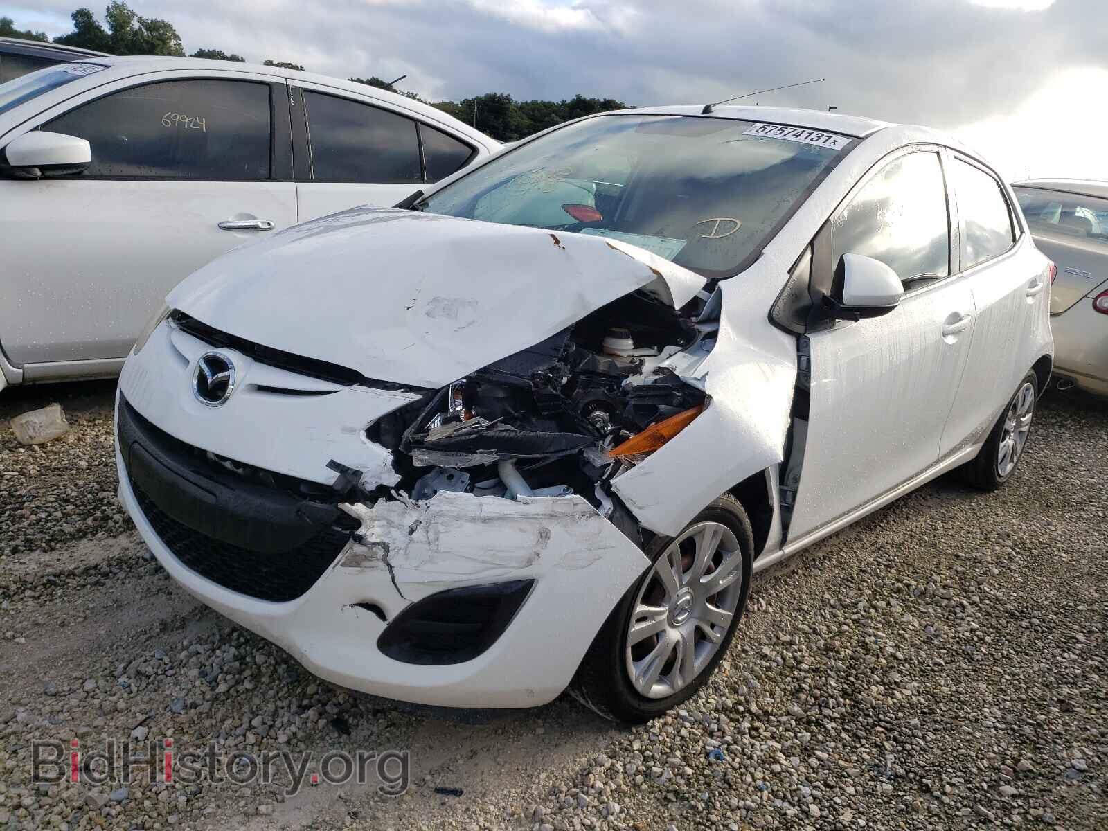 2014 MAZDA 2 - VIN: JM1DE1KY1E0179586 - Photo 2