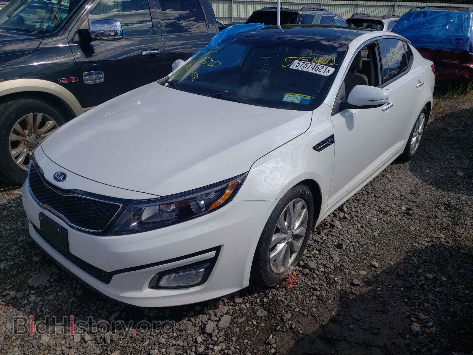 2015 KIA OPTIMA - VIN: 5XXGN4A75FG384853 - Фото 2