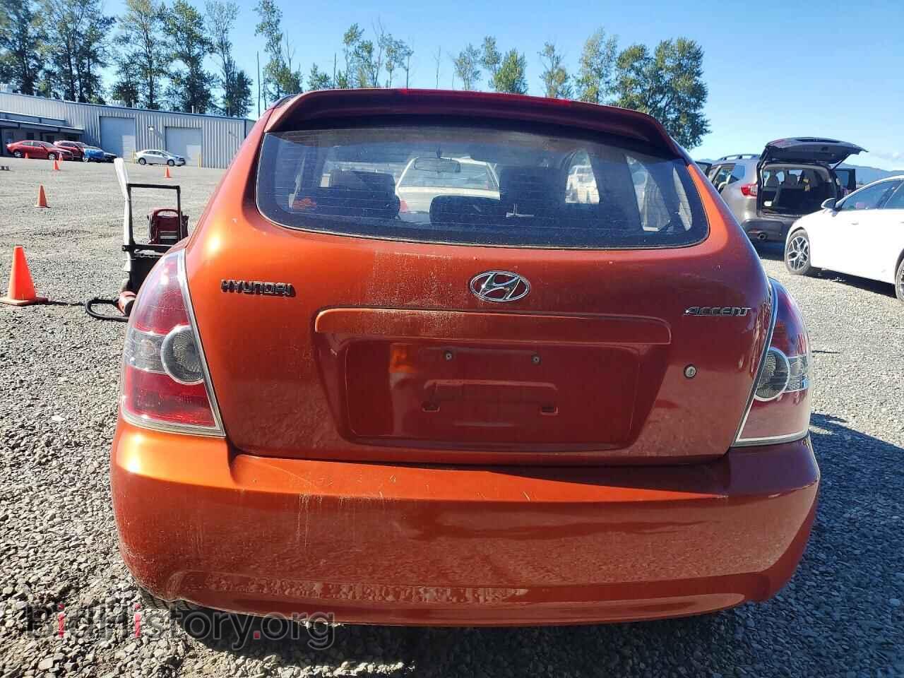 2008 HYUNDAI ACCENT - VIN: KMHCM36C38U086604 - Фото 6