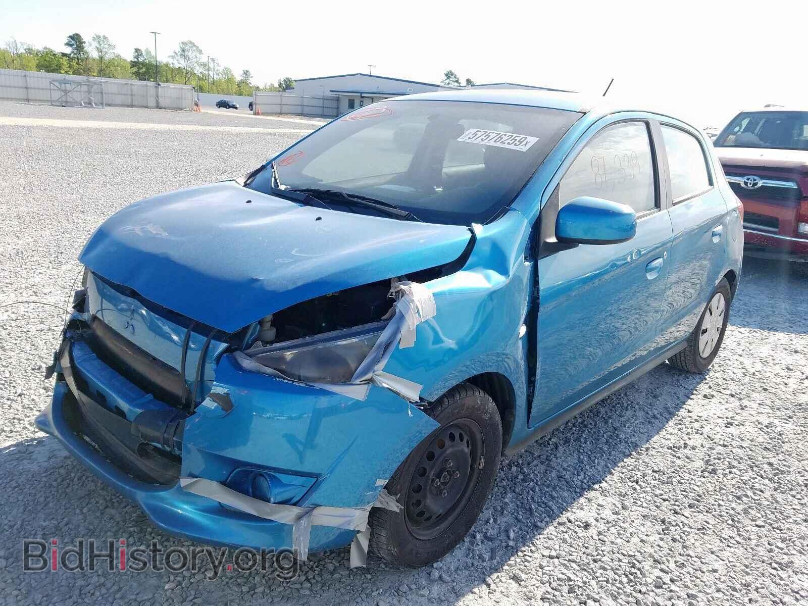 2015 MITSUBISHI MIRAGE - VIN: ML32A3HJ3FH038419 - Фото 2