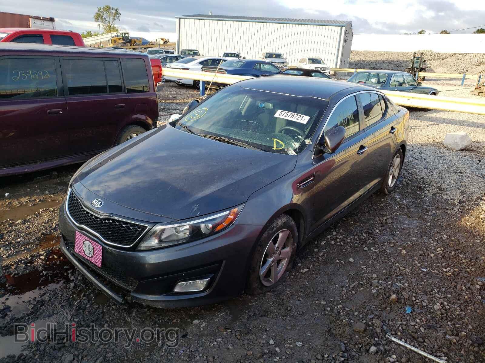 2015 KIA OPTIMA - VIN: KNAGM4A7XF5626315 - Фото 2