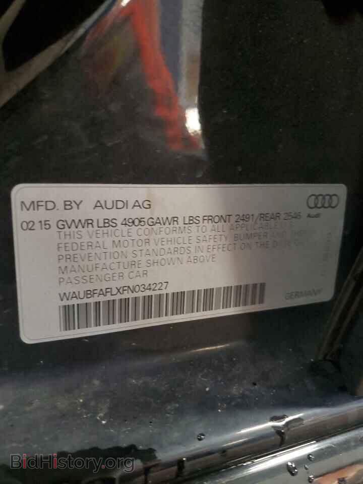 2015 AUDI A4 - VIN: WAUBFAFLXFN034227 - Фото 13