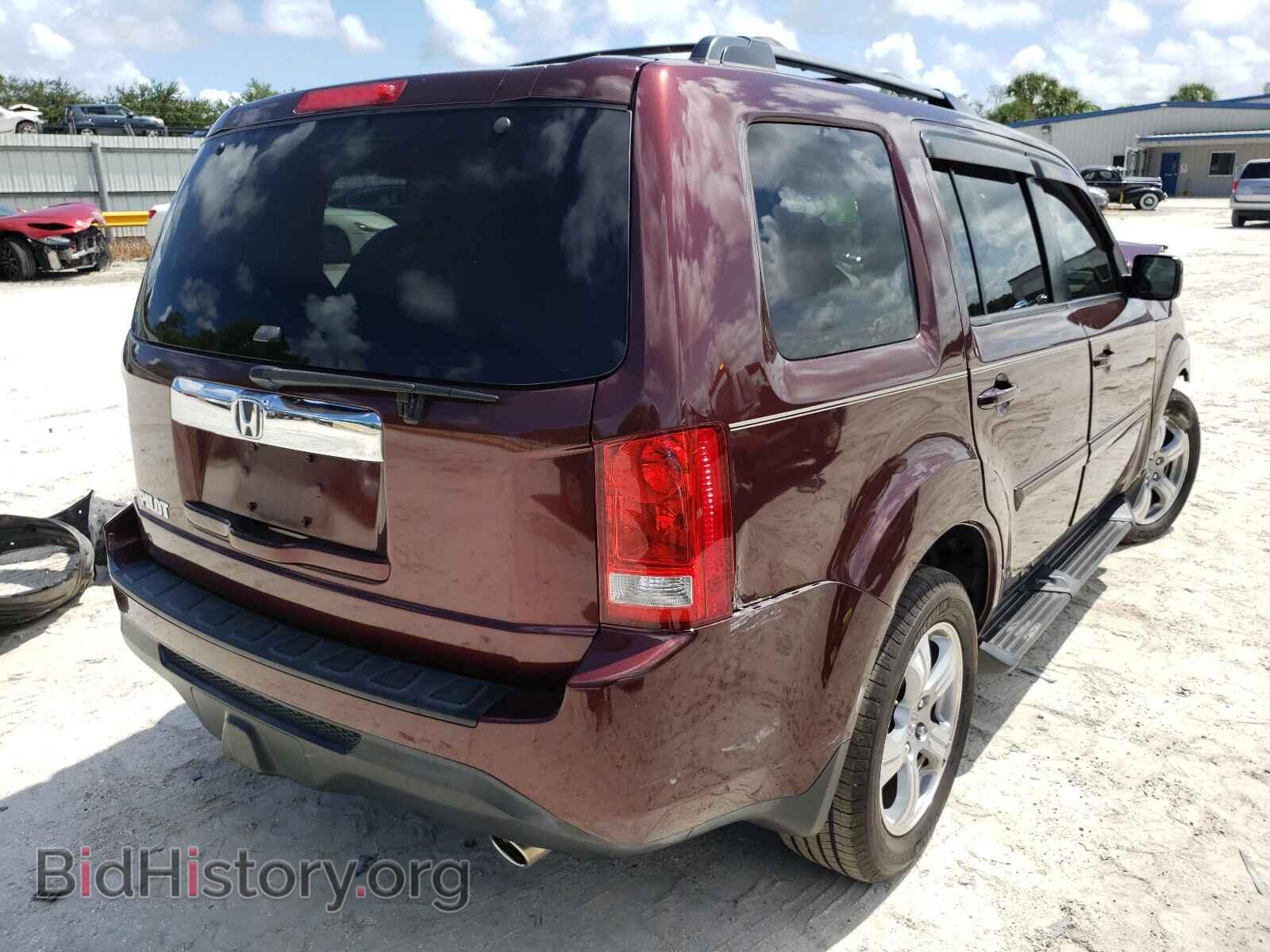 2012 HONDA PILOT - VIN: 5FNYF3H54CB029493 - Фото 4