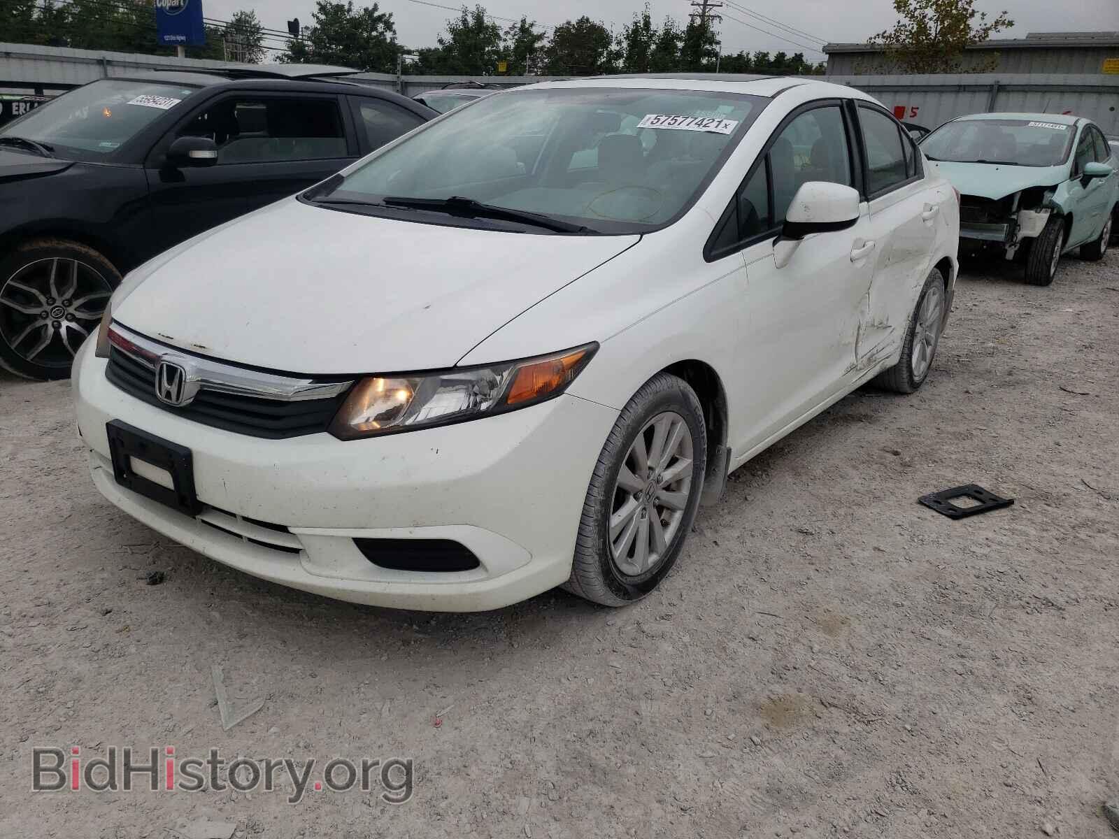 2012 HONDA CIVIC - VIN: 19XFB2F84CE067760 - Фото 2