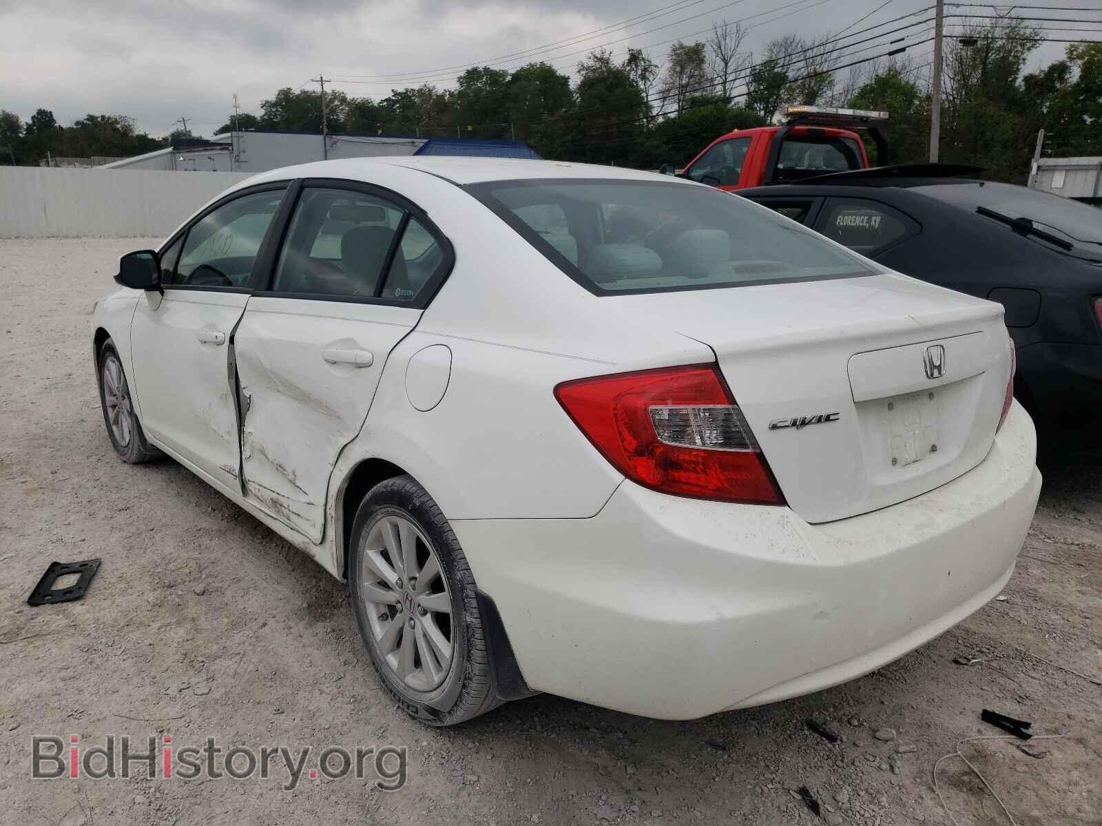 2012 HONDA CIVIC - VIN: 19XFB2F84CE067760 - Фото 3