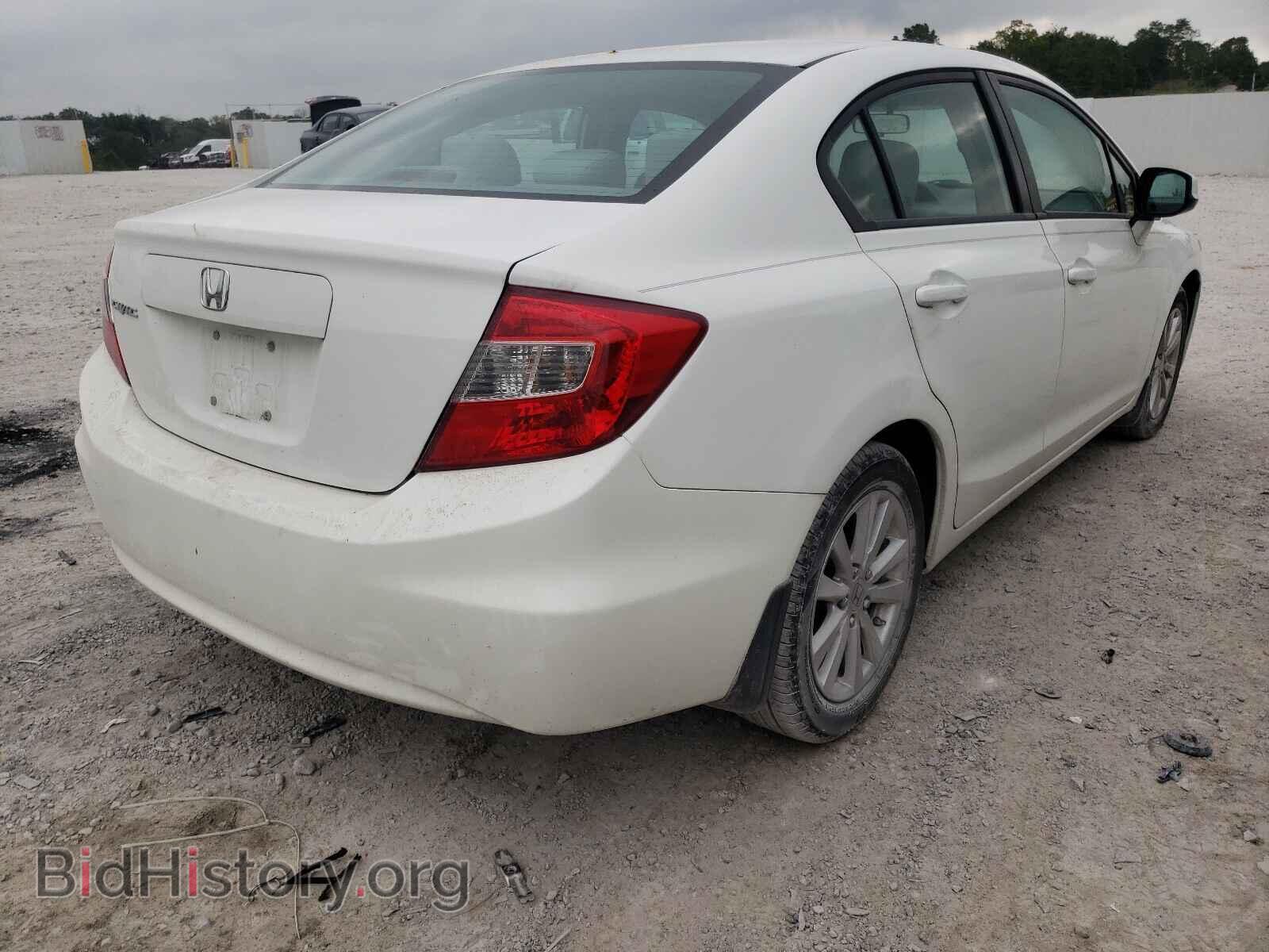 2012 HONDA CIVIC - VIN: 19XFB2F84CE067760 - Фото 4