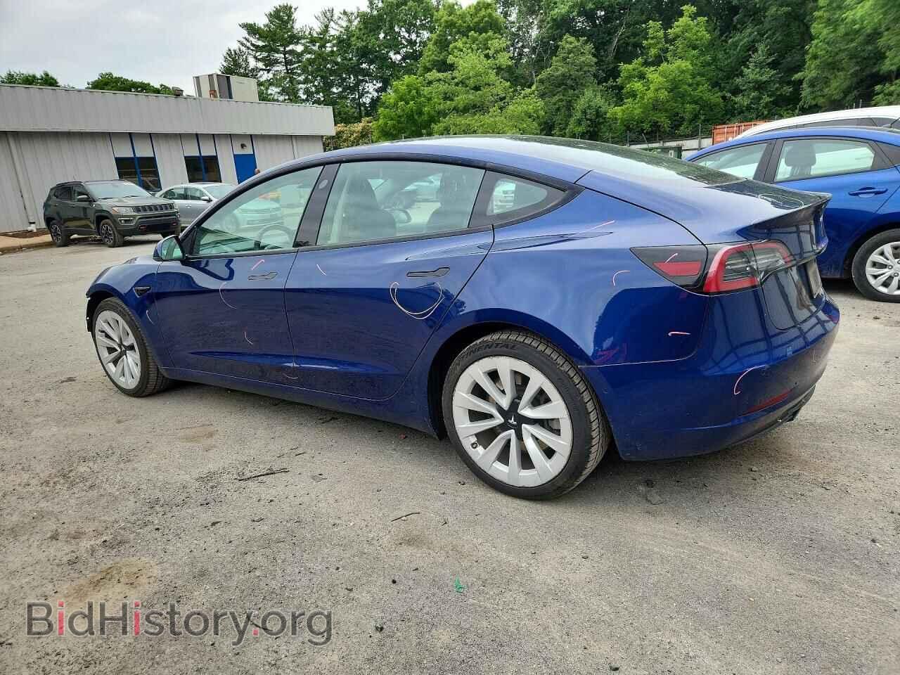 2022 TESLA MODEL 3 - VIN: 5YJ3E1EA0NF286480 - Photo 2