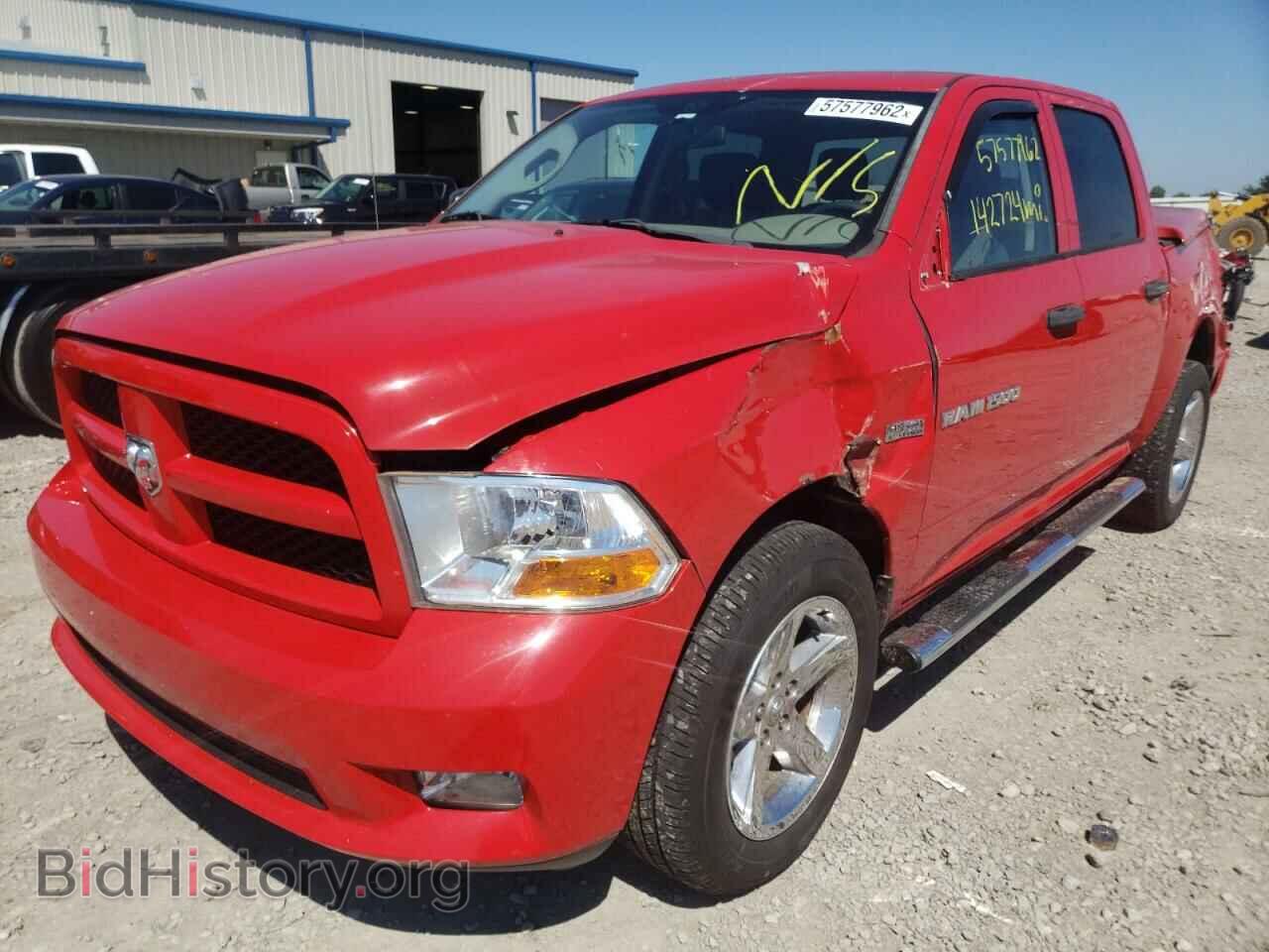 2012 DODGE RAM 1500 - VIN: 1C6RD7KT6CS286982 - Фото 2