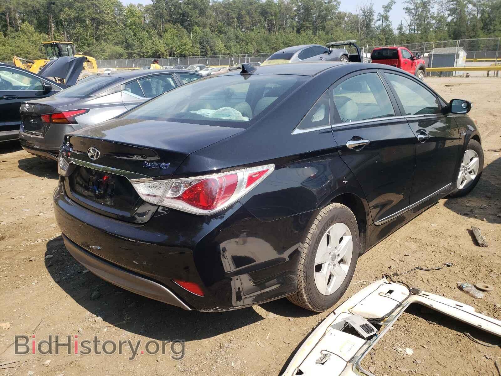 2012 HYUNDAI SONATA - VIN: KMHEC4A40CA028493 - Фото 4