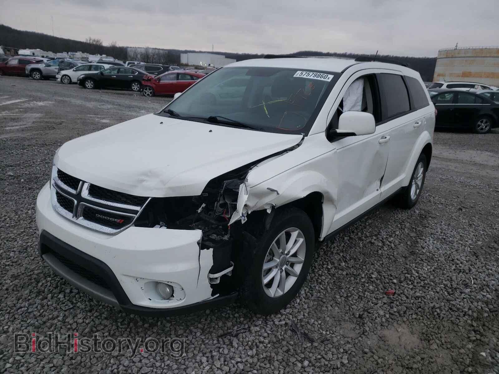 2016 DODGE JOURNEY - VIN: 3C4PDCBG4GT166663 - Фото 2