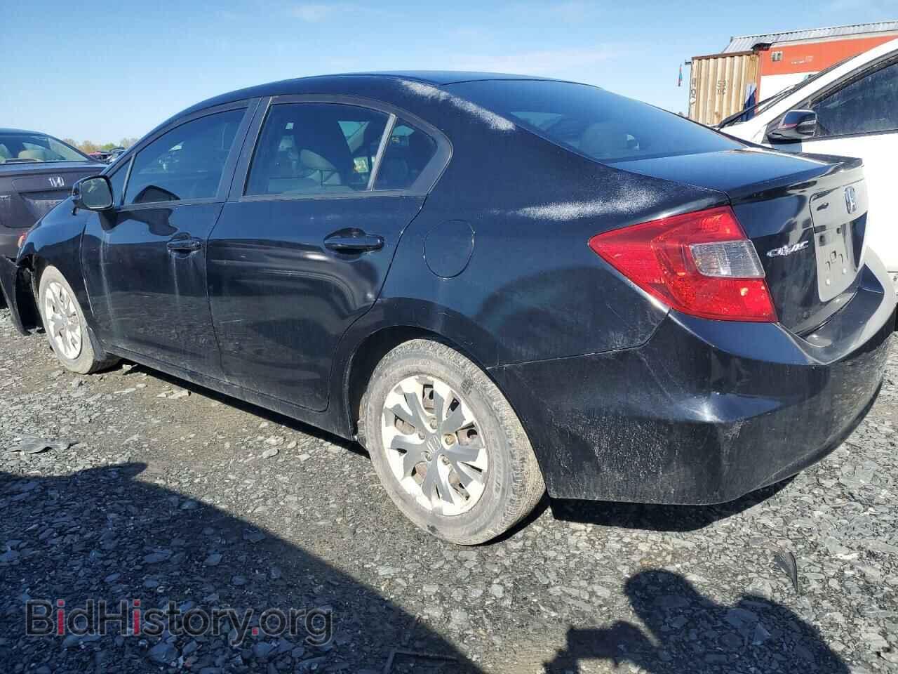 2012 HONDA CIVIC - VIN: 2HGFB2F42CH051396 - Фото 2