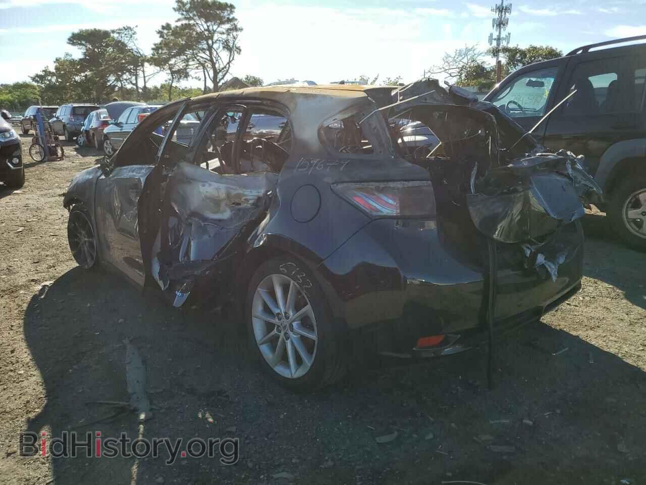 2013 LEXUS CT 200 - VIN: JTHKD5BH3D2159679 - Фото 3