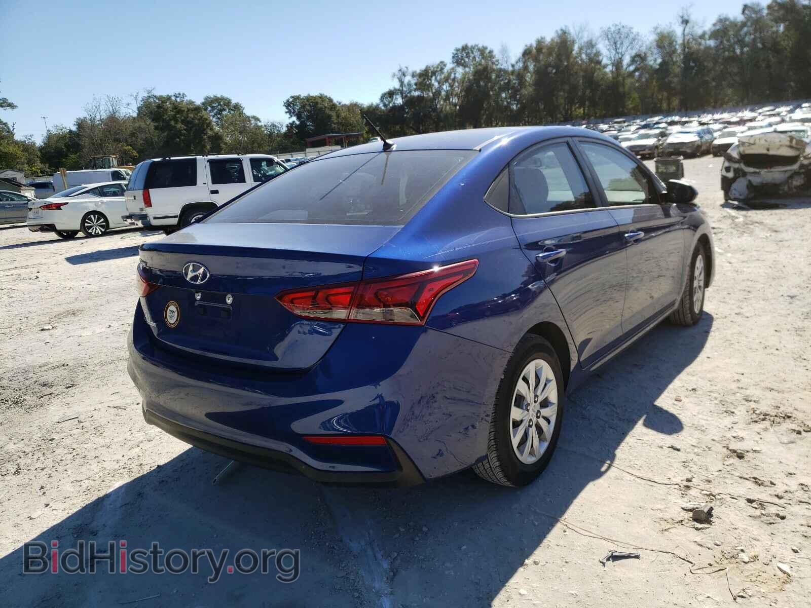 2020 HYUNDAI ACCENT - VIN: 3KPC24A66LE106952 - Фото 4