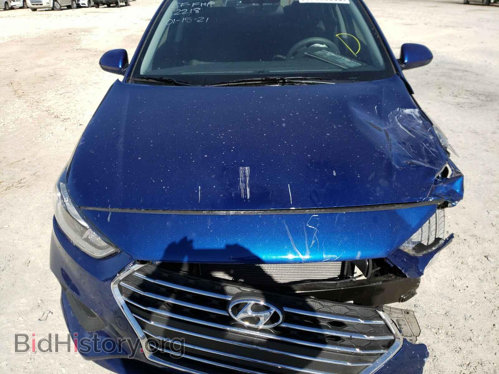 2020 HYUNDAI ACCENT - VIN: 3KPC24A66LE106952 - Фото 7