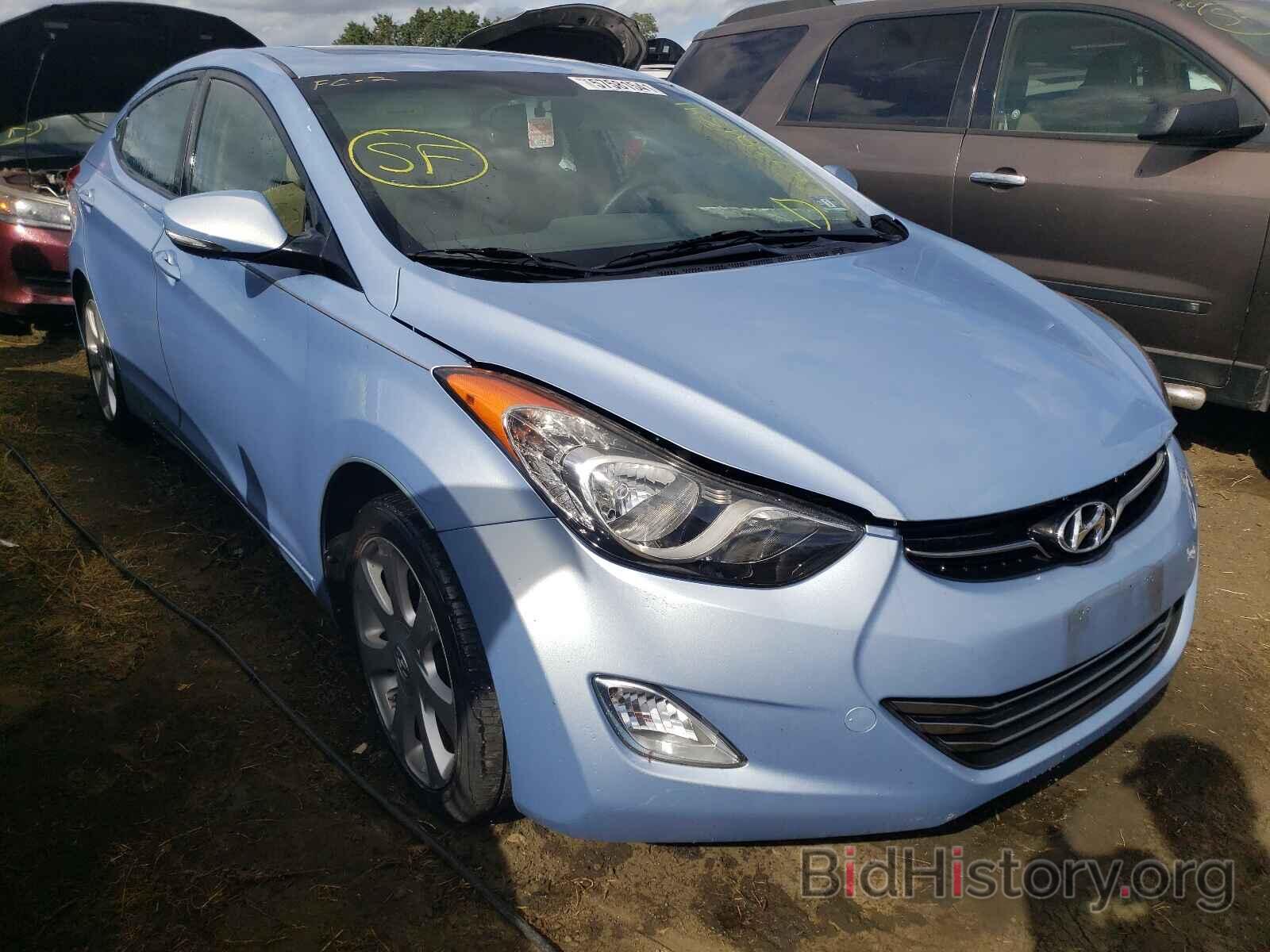 Photo KMHDH4AE5CU428425 - HYUNDAI ELANTRA 2012